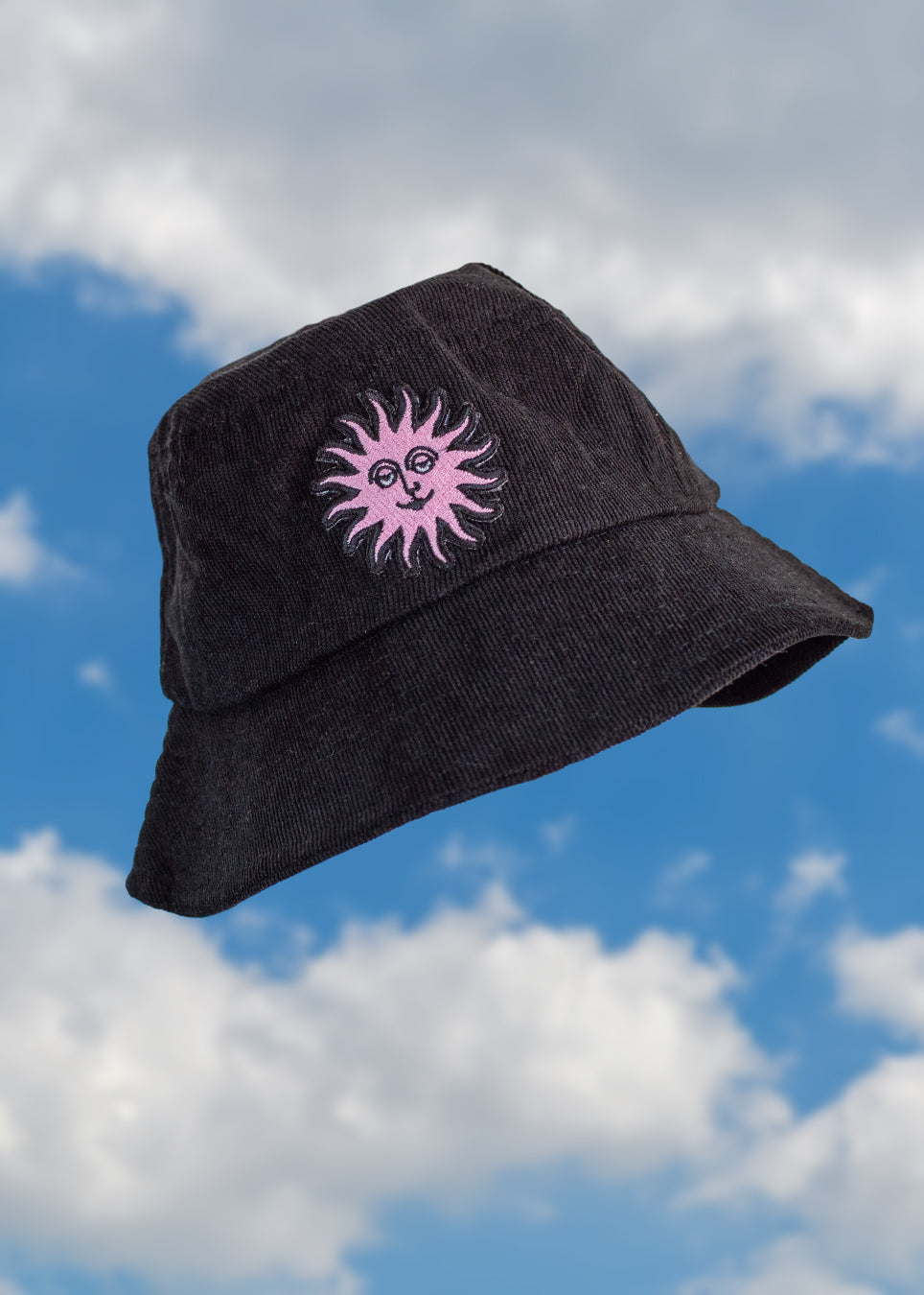 Bucket Hat "Sol" color negro