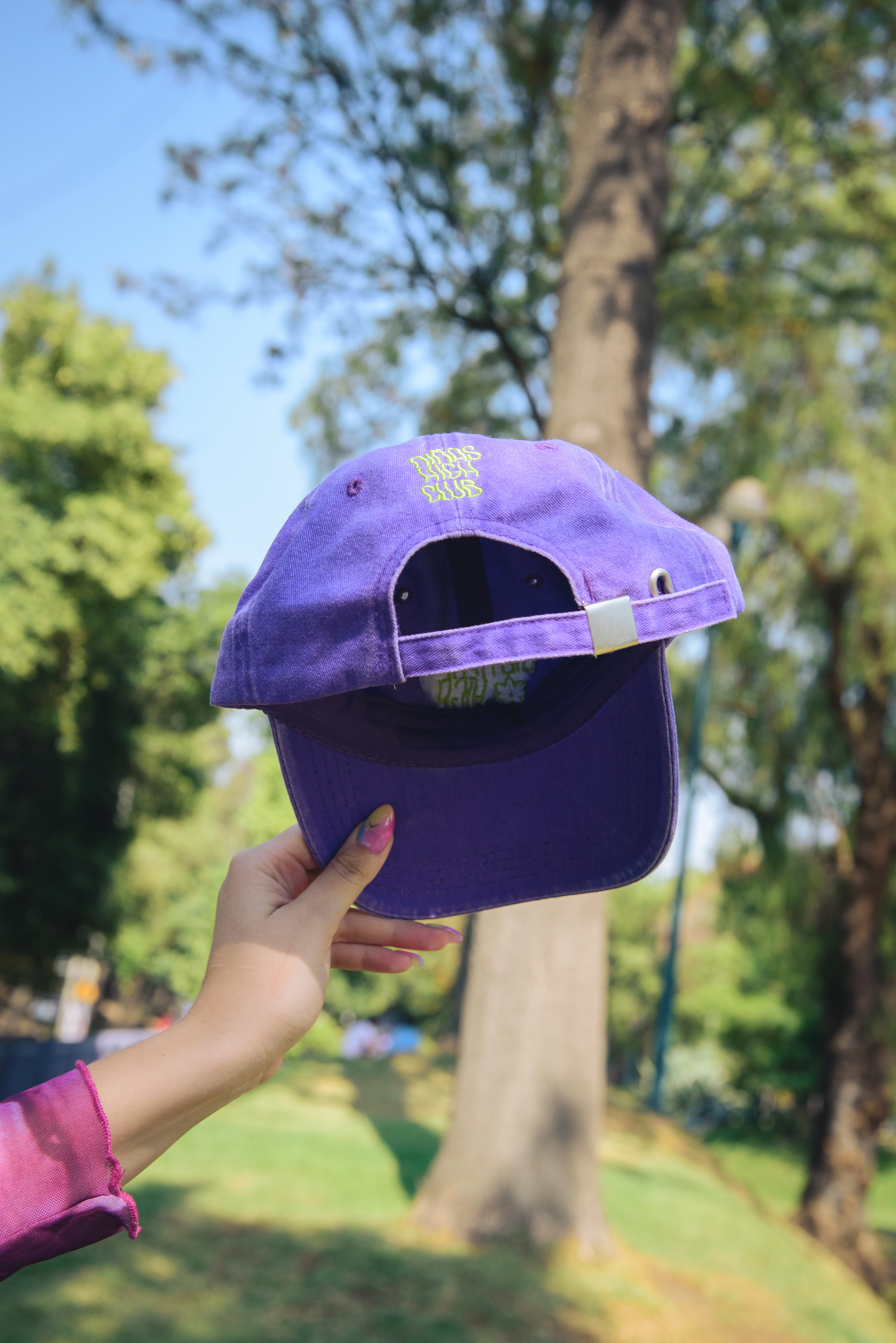 Gorra “Siempre High” Morada